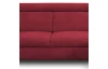 Rohová sedací souprava Brico, šípkově červená látka, pravý roh
