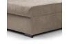 Rohová sedačka Arya, béžová cappuccino strukturovaná tkanina, levý roh