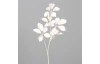 Vánoční větev 74 cm, bílá