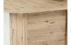 Rozkládací jídelní stůl Florida 140x90 cm, pískový dub