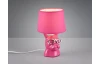 Stolní lampa Dosy, růžová