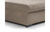 Rohová sedačka Arya, béžová cappuccino strukturovaná tkanina, pravý roh