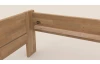 Postel Emilia 180x200 cm, přírodní buk