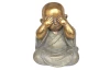 Dekorace socha Buddha dítě nevidím 47 cm