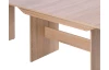 Rozkládací jídelní stůl Romy 160x90 cm, dub sonoma