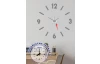 Nalepovací hodiny Galant 60 cm, šedé