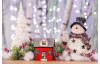 Vánoční dekorace Sněhulák s LED osvětlením, 22 cm