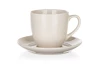 Šálek s podšálkem Natural 250 ml, ivory
