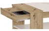 Konferenční stolek Finley Plus, dub artisan/béžový kašmír
