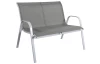 Zahradní lavička Caspian, šedá
