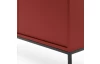 Široká komoda Mono, červená