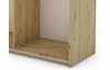 Šatní skříň Carlos 150/61 2D, dub artisan, 150 cm