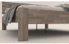 Postel Isolda 180x200 cm, šedý buk