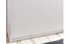 Šatní skříň se zrcadlem Baden, 179 cm, bílá