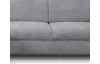 Rohová sedací souprava Brico, světle šedá látka, levý roh