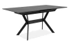 Jídelní stůl s funkcí rozkladu Hero 160x90 cm, imitace šedého kamene