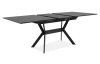 Jídelní stůl s funkcí rozkladu Hero 160x90 cm, imitace šedého kamene