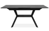 Jídelní stůl s funkcí rozkladu Hero 160x90 cm, imitace šedého kamene