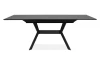 Jídelní stůl s funkcí rozkladu Hero 160x90 cm, imitace šedého kamene