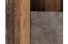 Předsíňová stěna Stela, vintage optika dřeva/tmavý beton