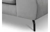 Rohová sedací souprava Vespa, světle šedá látka, levý roh