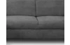 Rohová sedací souprava Brico, středně šedá látka, levý roh