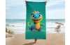 Dětská plážová osuška Phantasy Dino, 80x160 cm