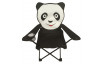 Dětské křeslo Panda, černo-bílé