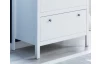 Koupelnová skříňka s umyvadlem Ole, bílá, šířka 81 cm