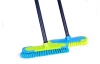 Smeták na podlahu 120 cm, modro-zelený, nízký