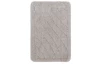 Koupelnová předložka 60x90 cm, vlnky, kamenná šedá
