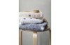 Froté ručník Quattro, tencel, grafitový, kostičky, 50x100 cm