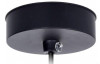 Závěsná stropní lampa Loft 30 cm, černá