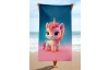 Dětská plážová osuška Phantasy Jednorožec, 80x160 cm