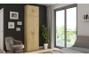 Víceúčelová dělená skříň Nitro, dub artisan