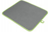 Odkapávací podložka na nádobí Softex 45x40 cm, šedo-zelená