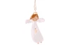 Vánoční ozdoba Andělíček 12 cm, bílá