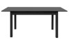 Rozkládací jídelní stůl Coburg 137x80 cm, antracitový