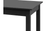 Rozkládací jídelní stůl Coburg 137x80 cm, antracitový