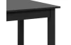 Rozkládací jídelní stůl Coburg 137x80 cm, antracitový