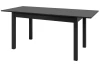Rozkládací jídelní stůl Coburg 137x80 cm, antracitový