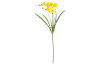 Umělá květina Frézie 60 cm, žlutá