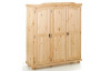 Šatní skříň Bern, borovicové dřevo