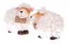 Velikonoční dekorace Chlupatá ovečka, bílá