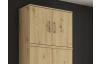 Nízká skříňka/skříňový nástavec Nitro 70 cm, dub artisan