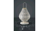 Stolní lampa Jasmin 503700161, šedobílá antik