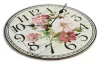 Nástěnné hodiny Květiny 30 cm, MDF