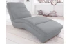 Relaxační lehátko Yankee, světle šedá látka