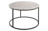 Kulatý konferenční stolek Gaxa, stříbrný