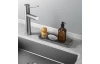 Organizér/odkapávač ke dřezu Tidy-Mat 23x9 cm, šedý